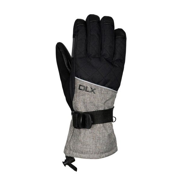 Trespass Womens/Ladies Sengla Ski Gloves - Black/Grey Marl