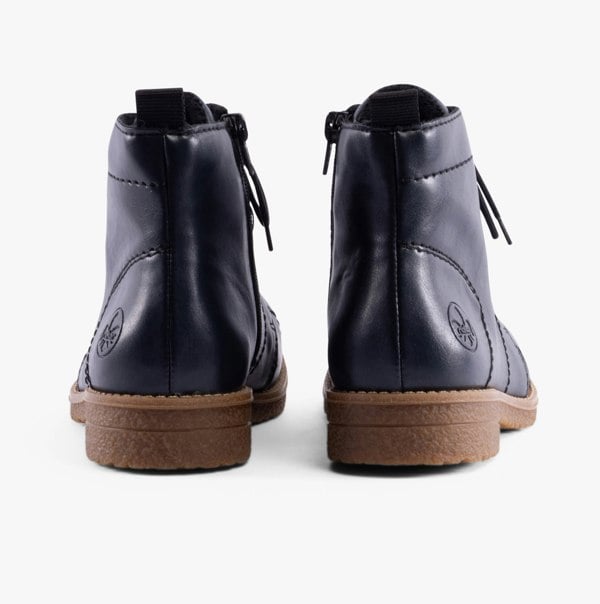 Rieker 73500-14 Womens Boots Blue