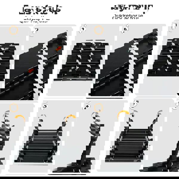 Levede Folding Camping Table Mini Aluminium Portable Picnic Desk Lightweight