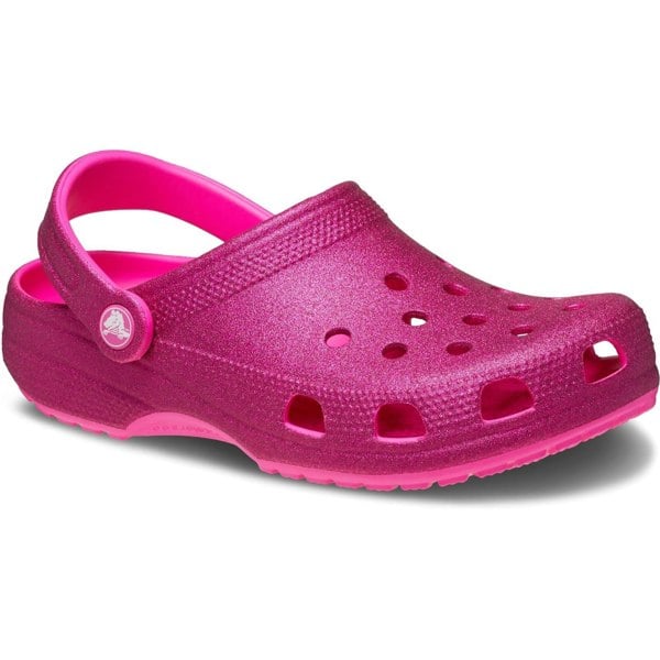 Crocs Classic Glitter Clog Unisex - Pink Crush
