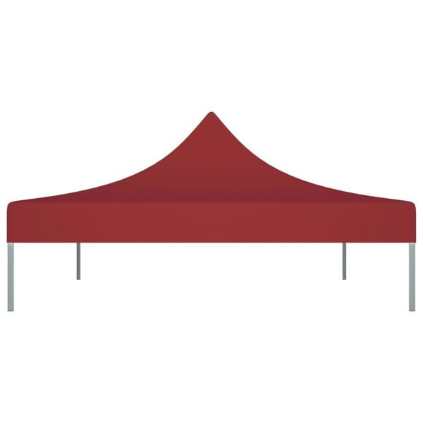 Berkfield Party Tent Roof 4.5x3 m Burgundy 270 g/m�__