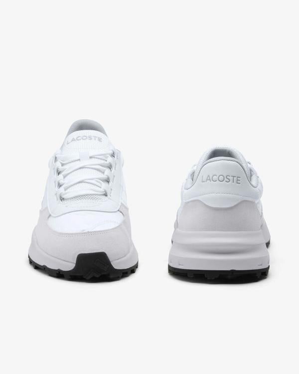 Lacoste Elite Active Evo Mens Trainers - White/Light Grey 14X