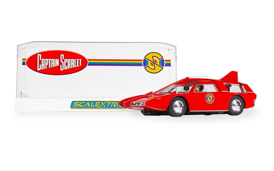 MCSlots Captain Scarlett Spectrum Patrol Car 1:32 Scale Scalextric C4641
