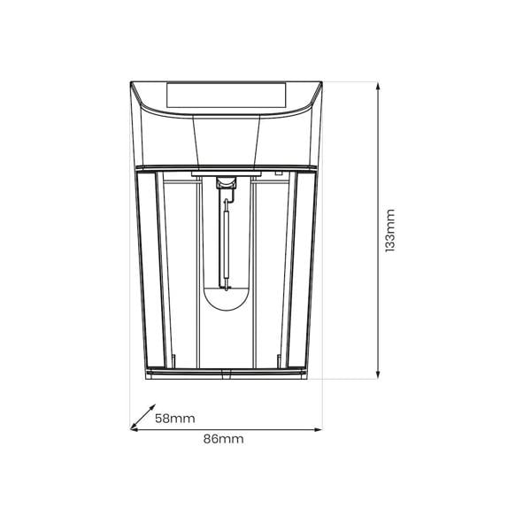 Milagro Eno 3000K Solar Wall Lamp