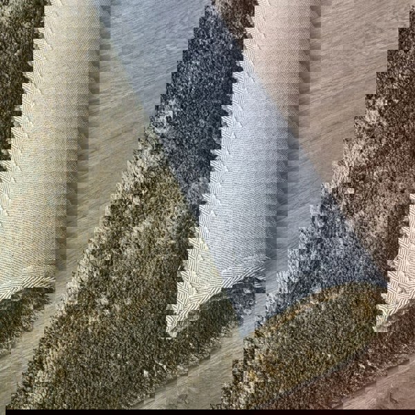 High Pile Green Rug Calida – Ultra-Soft Plain