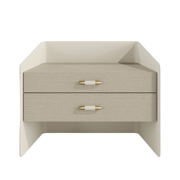 Casa Magna Luxury Prestine ll Bedside Table - Option A