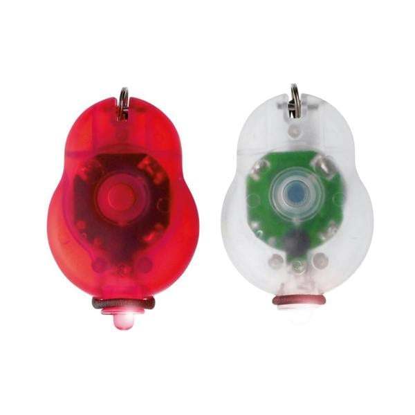 MidOcean Bylux Polypropylene Box Bike Light (Pack of 2) - White/Red - 