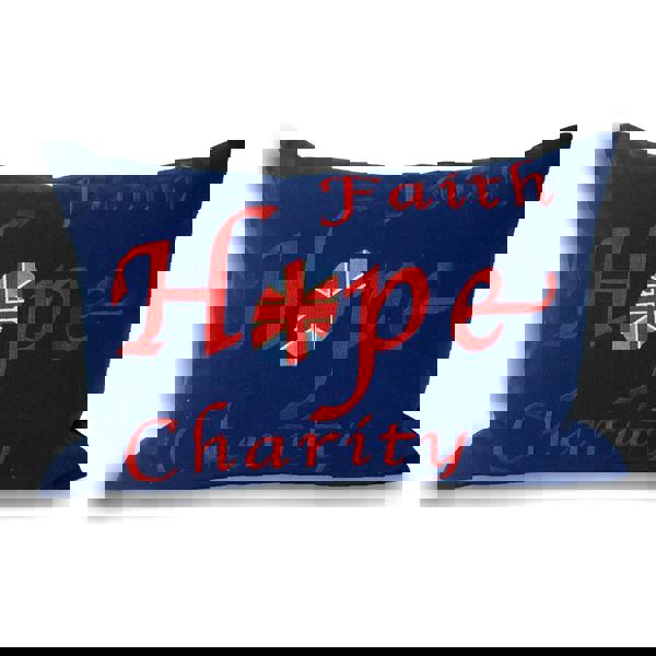 Riva Home Faith Cushion Cover - Navy