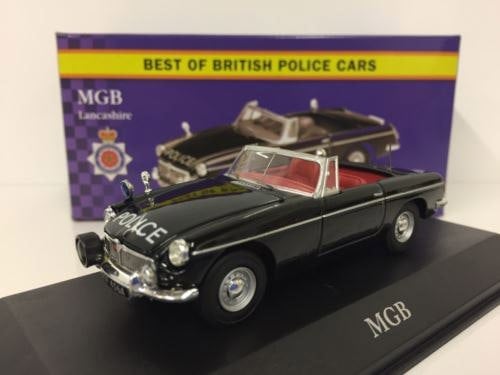 mgb police car best of british police cars range 1:43 scale ja06