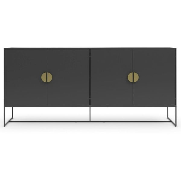 Dorel Home Asia Cabinet Lowboard in White