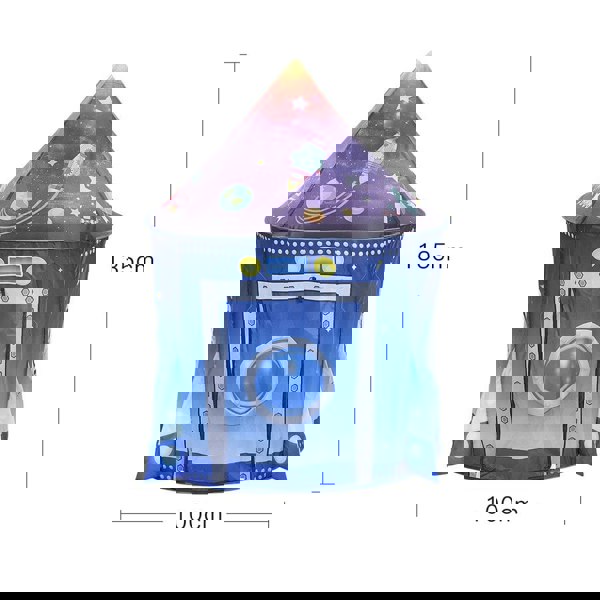 Spaces Theme Kids Pop-up Play Tent Playhouse Living and Home