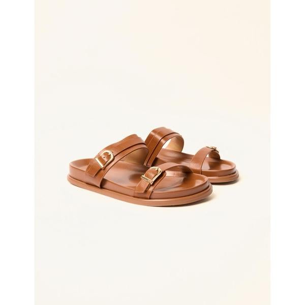 Blue Vanilla Buckled Strap Sandals