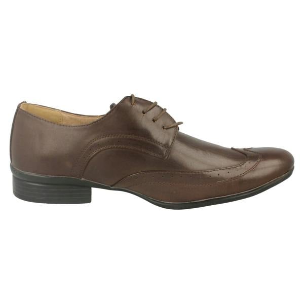 Maverick Mens Maverick Flat Lace Up Shoe Brogue