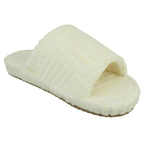 Spot On Ladies Spot On Towelling Slippers X2127