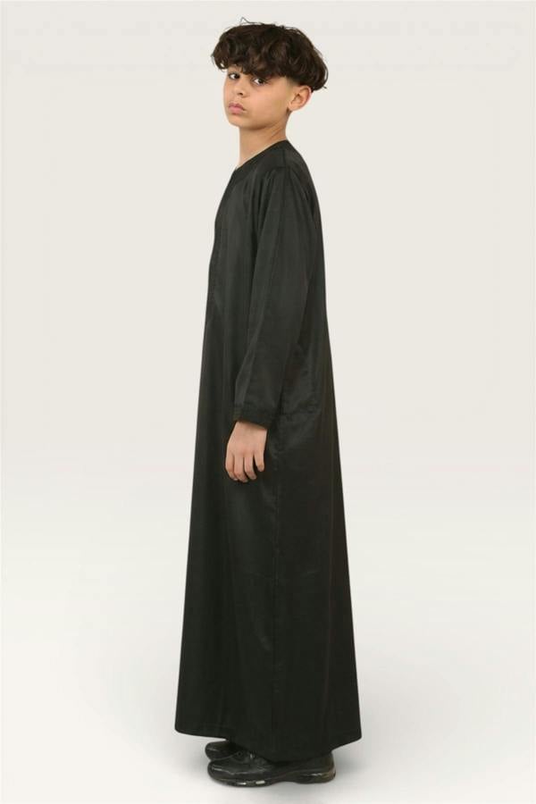 Infinity Leather Kids Boys Moroccan Thobe Robe Djellaba Gandoura Eid Jubba- K-GG008