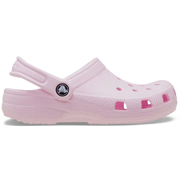 Crocs Kids' Classic Clog Thermoplastic Pink Milk Loafers