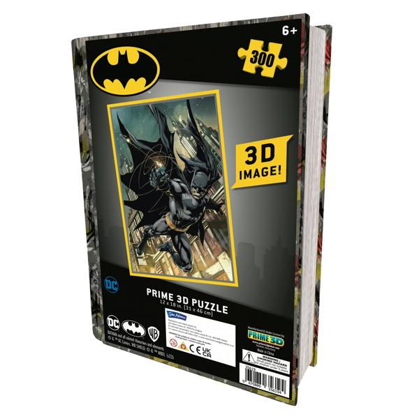 DC Comics PRIME 3D DC Comics Batman Book Tin 300 pc Puzzle