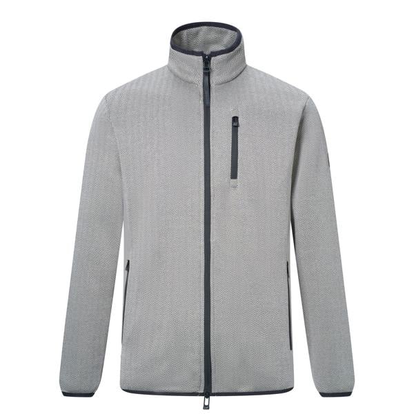 Regatta Mens Brayleigh Full Zip Fleece Jacket - Moonbeam - 
