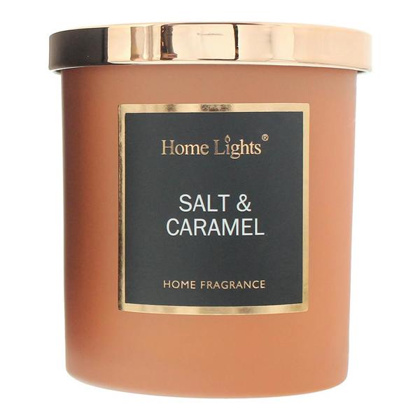 Home Lights Salt & Caramel Candle 215g