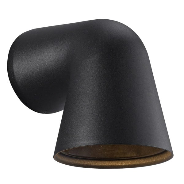 Nordlux Front Single | Wall light | Black