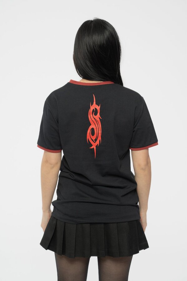 Slipknot Band Logo Ringer T Shirt