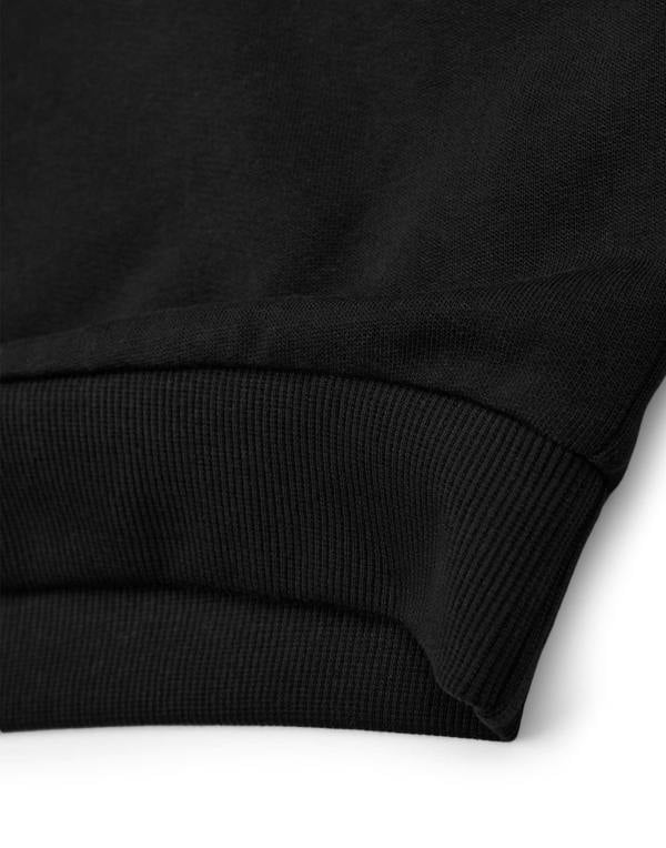 Show Me The Merch Yugo Unisex Kids Black Rainbow Sweatshirt