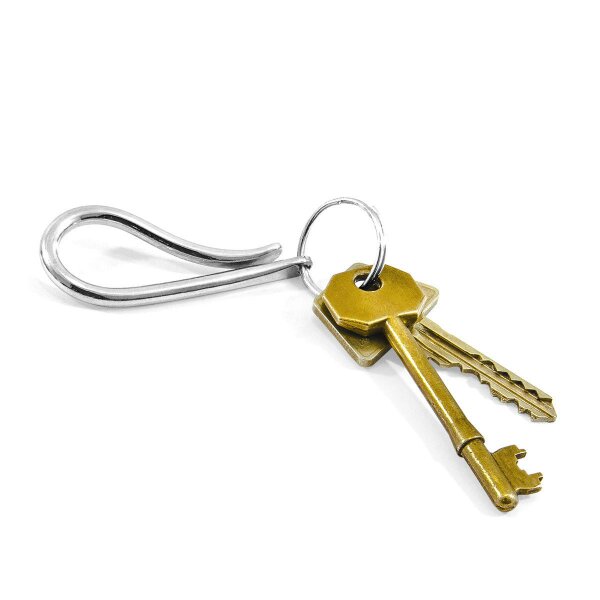 Anchor & Crew Byron Everyday Carry Silver Keyring