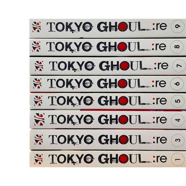 VIZ Media Tokyo Ghoul Re Series Volume 1,3,4,5,6,7,8,9 Collection 8 Books Set by Sui Ishida