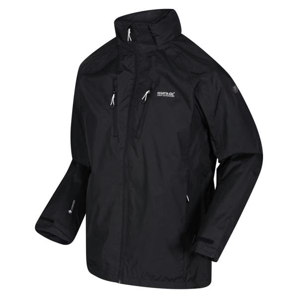 Regatta Mens Calderdale V Waterproof Jacket - Black - 