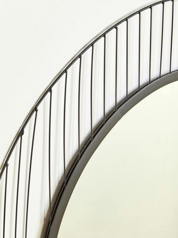 Interiors by Premier Trento Linear Lines Frame Wall Mirror