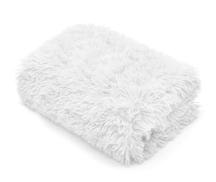 HomeSpace Direct Cuddles Luxury Faux Fur Soft Blanket