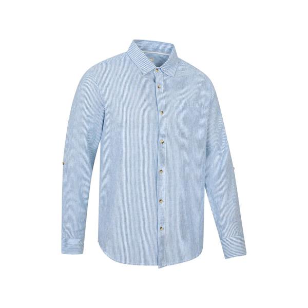 Mountain Warehouse Mens Lowe Stripe Shirt - Blue - 