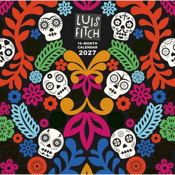 Luis Fitch Calendar 2027, Wall Calendars, Month To View, Art, Gift