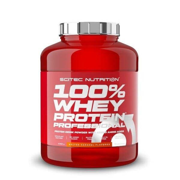 SciTec 100% Whey Protein Professional, Salted Caramel - 2350g