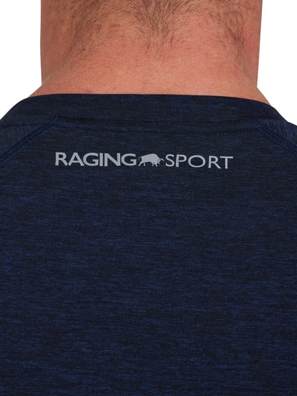 Raging Bull Mens Performance T-Shirt - Navy