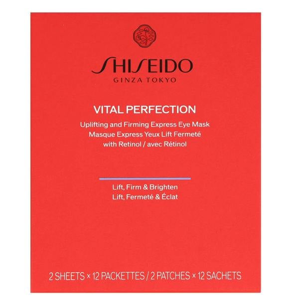 Shiseido Masks Vital-Perfection: Uplifting and Firming Express Eye Mask 12 Pack - Additional 1