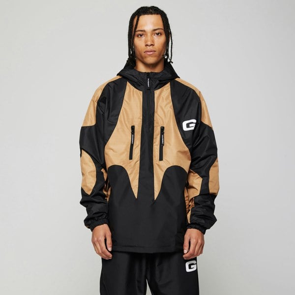 GVNMNT Clothing Co Forum Hooded Jacket - Black / Bronze