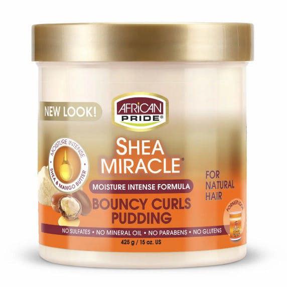 Leave-in curl pudding for soft, defined, and bouncy curls