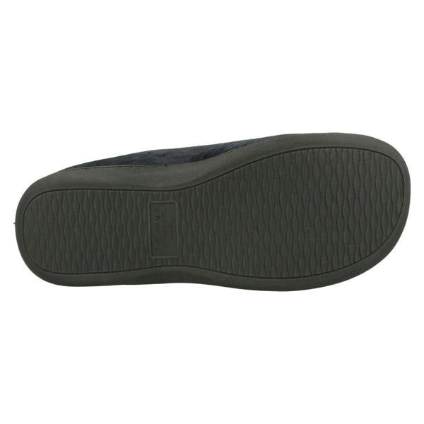 Mens So Comfy Slip On Velour Mule Slippers Stan