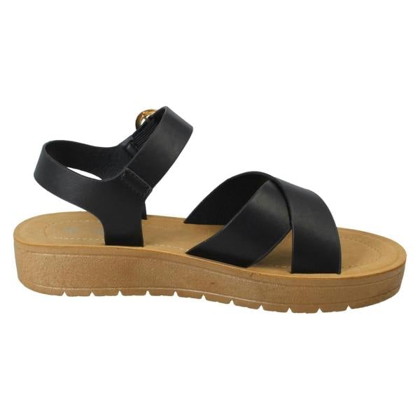 Savannah Ladies Savannah Buckle Fastening Summer Sandals F00446