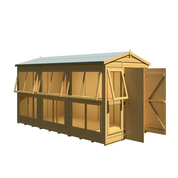 Shire Sun Hut 6x12 Potting Shed 12mm Shiplap - Best Shed