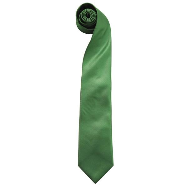 Premier Mens “Colours” Plain Fashion / Business Tie (Pack of 2) - Emerald