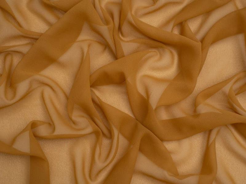 Minerva Core Range Minerva Light Sheer Chiffon Fabric - Plain Design Dressmaking Fabric, 110 cm / 44" Wide - per metre