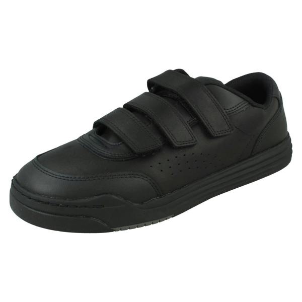 Clarks Boys Clarks Triple Strap School Shoes Urban Sky O