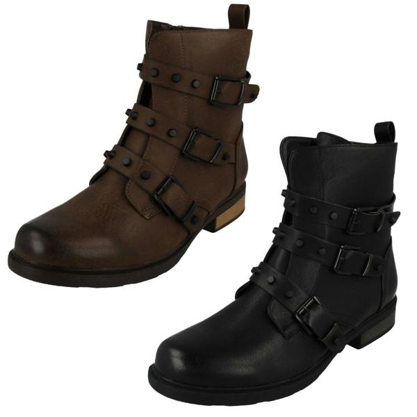 Spot On Ladies Spot On Ankle Boots F51019