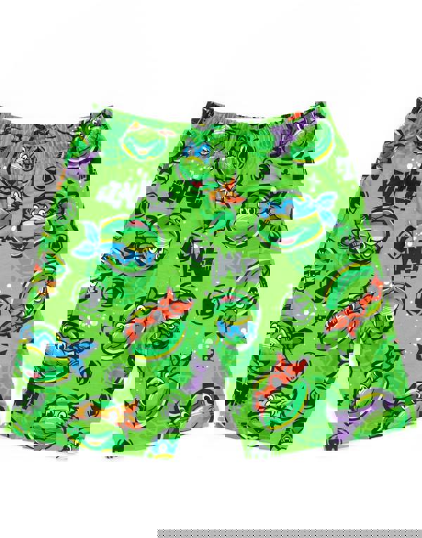 Teenage Mutant Ninja Turtles Boys Green Short Sleeve Short Leg Pyjama Set