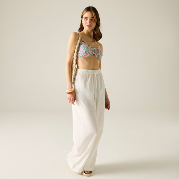 Regatta Womens Cath Kidston Harmony Ditsy Bikini Top - Cream