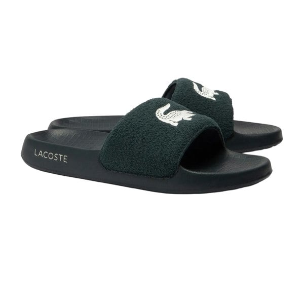 Lacoste Mens Serve 1.0 Sliders - Green