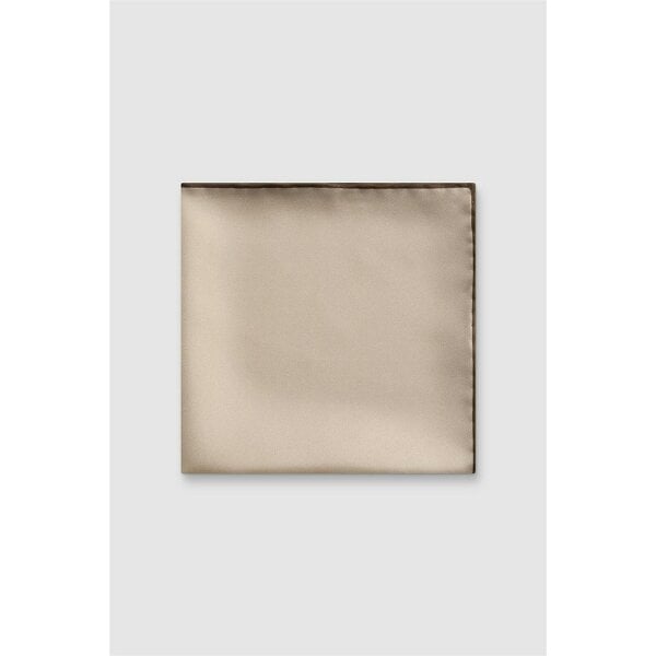 Alexandre Silver Alexandre Gold Silk Pocket Square