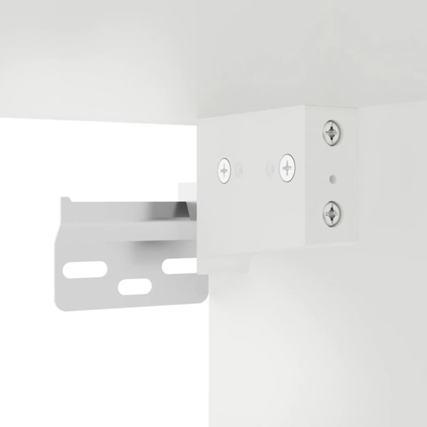 Berkfield Wall Mounted Cabinet White 34.5x34x90 cm